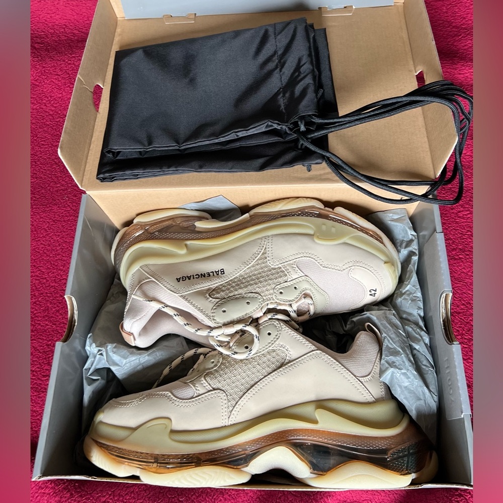 Brand new Balenciaga Triple S. Never worn. Comes with full box. Nordstrom bought